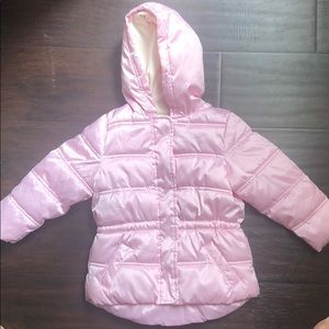 EUC Size 3 Faded Glory Puffer Jacket with hood